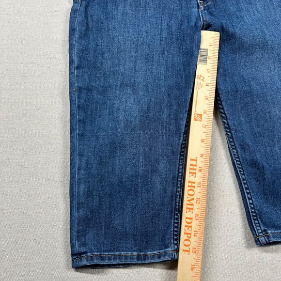 Pilcro Anthropologies Jeans‎ Womens 32 High Rise Denim Legging Jorts Button Fly - Picture 10 of 12